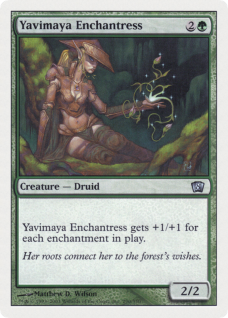 Yavimaya Enchantress (8ED-290) - Huitième édition