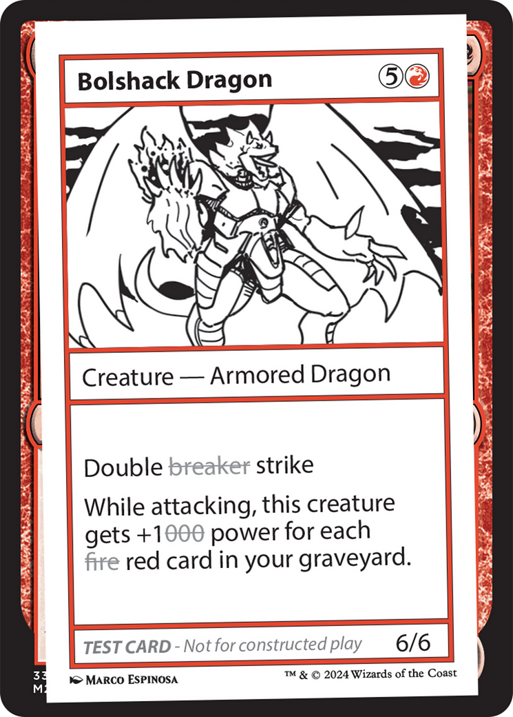 Bolshack Dragon (MB2PC-) - Mystery Booster 2