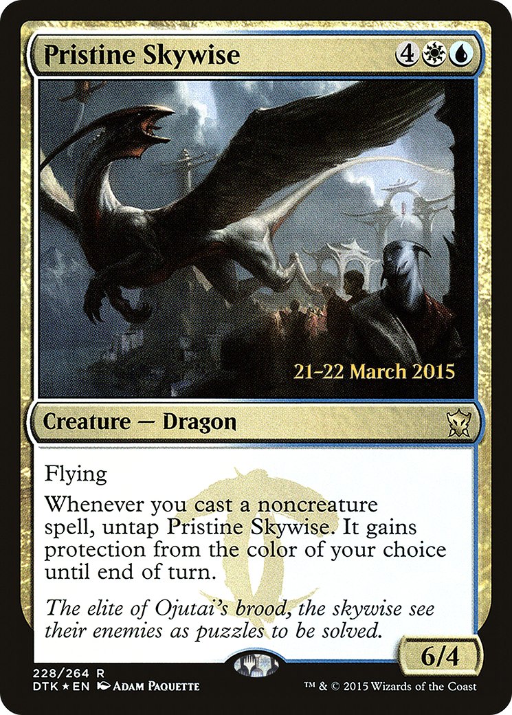 Pristine Skywise (PRE-228S) - Dragons of Tarkir Promos Foil