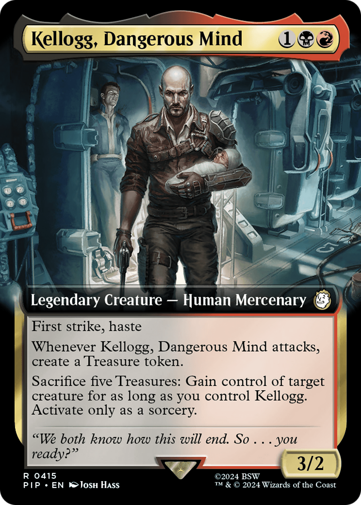 Kellogg, Dangerous Mind (PIP-415) - Fallout : (Extended Art) Foil