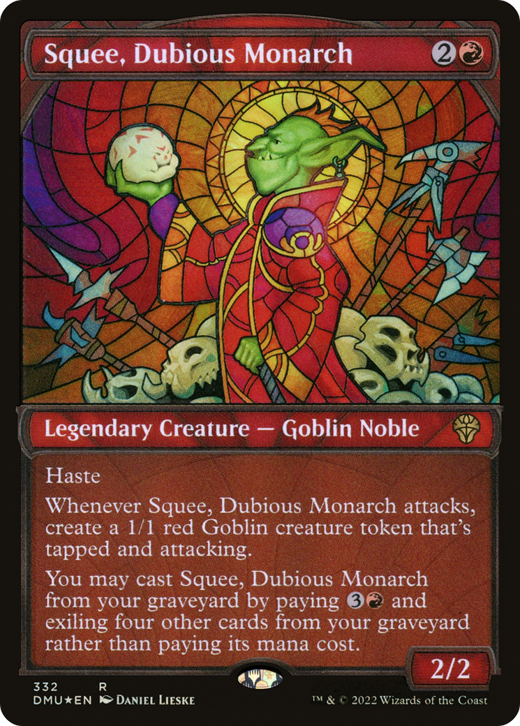 Squee, monarque douteux (DMU-332) - Dominaria United : (Vitrine) Feuille