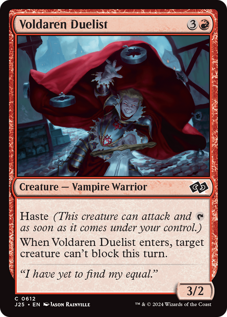 Voldaren Duelist (J25-612) - Foundations Jumpstart
