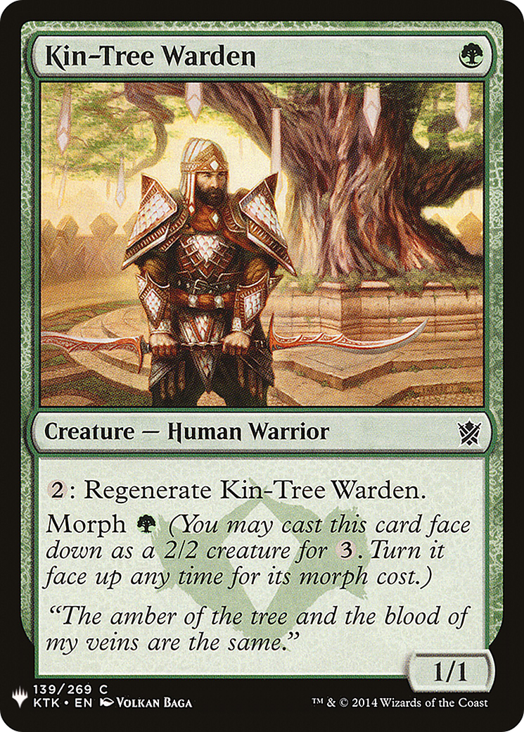 Kin-Tree Warden (LIST-KTK-139) - The List