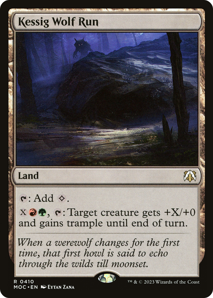 Kessig Wolf Run (MOC-410) - March of the Machine Commander