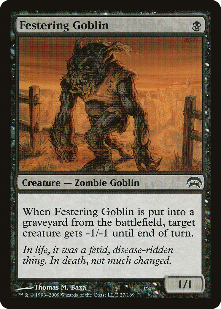 Festering Goblin (HOP-027) - Planechase