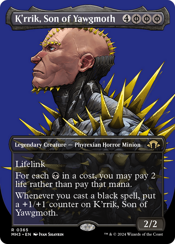 K'rrik, fils de Yaugzebul (MH3-365) - Modern Horizons 3 (Borderless)