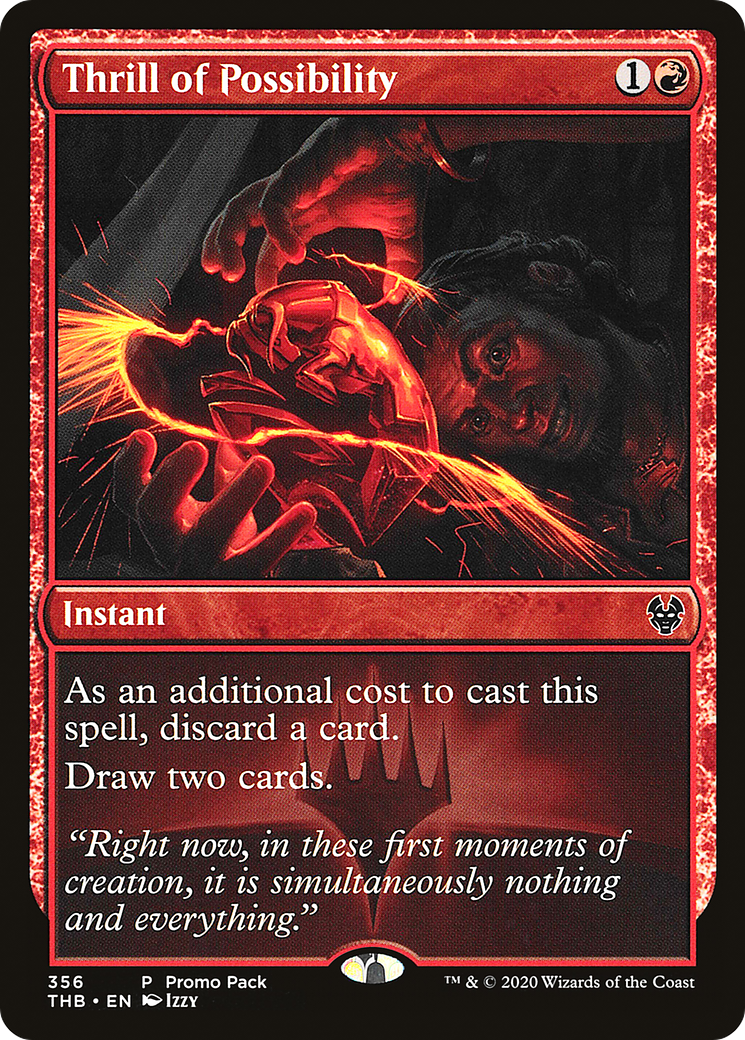 Thrill of Possibility (PPTHB-356) - Theros Beyond Death Foil