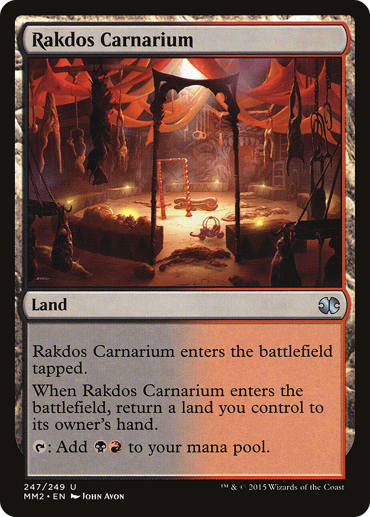 Rakdos Carnarium (MM2-247) - Modern Masters 2015 (feuille)