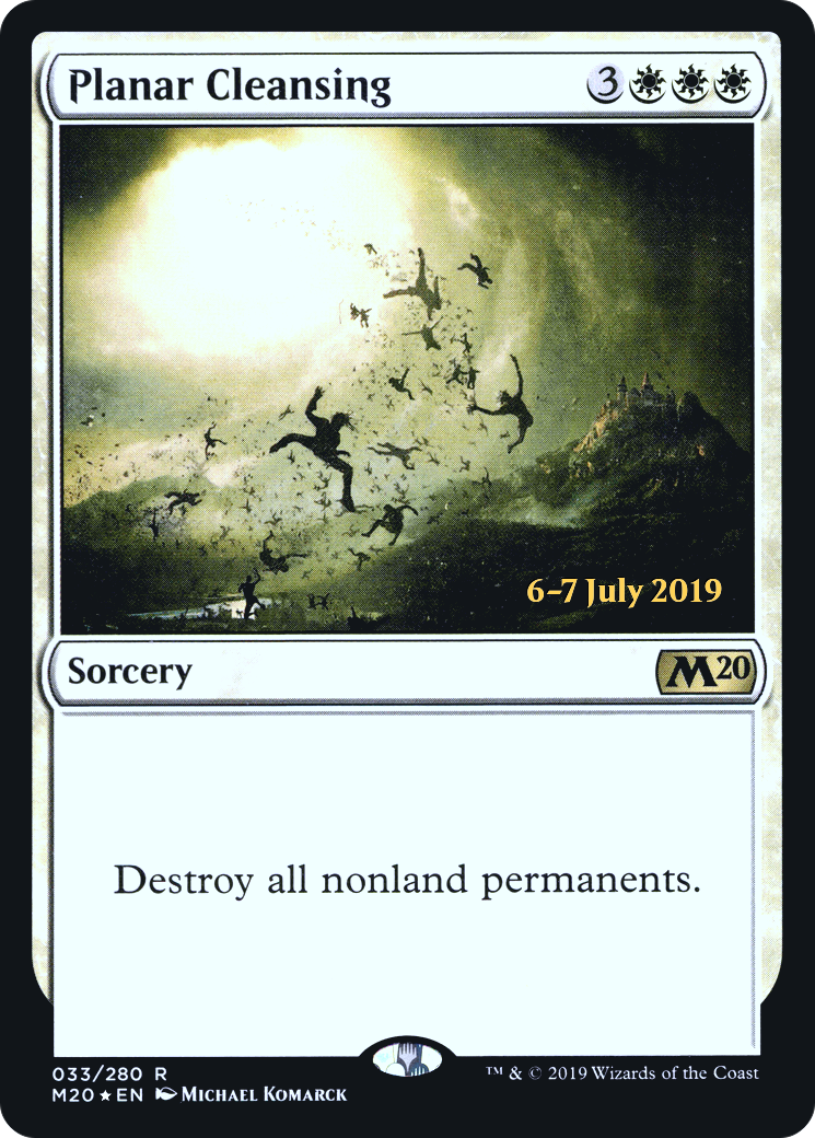 Planar Cleansing (PRE-33S) - Core Set 2020 Promos Foil