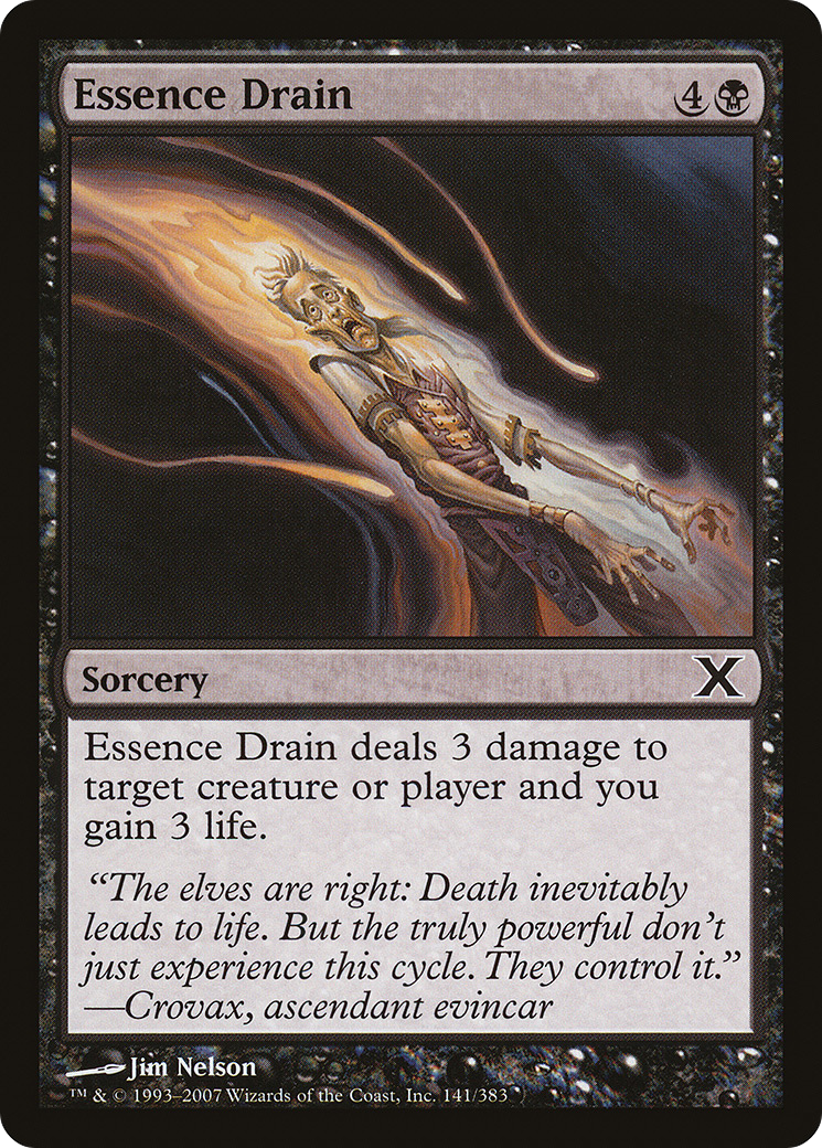Essence Drain (10E-141) - Tenth Edition Foil