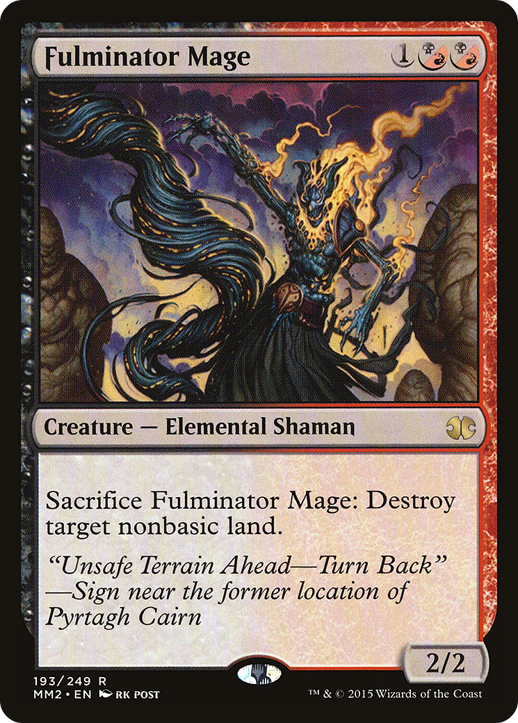Mage Fulminateur (MM2-193) - Modern Masters 2015