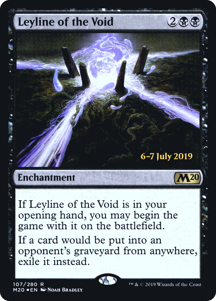 Leyline of the Void (PRE-107S) - Core Set 2020 Promos Foil