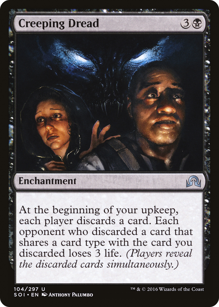 Creeping Dread (SOI-104) - Shadows over Innistrad Foil