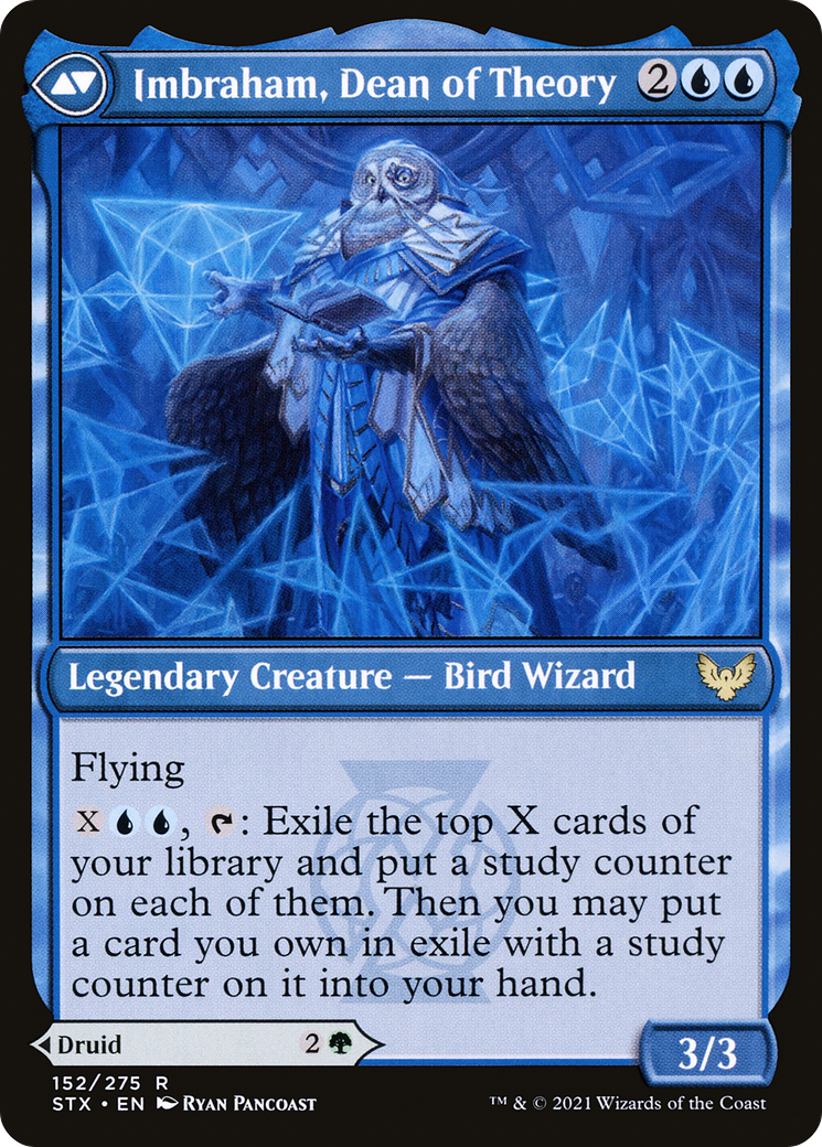 Kianne, Dean of Substance // Imbraham, Dean of Theory (STX-152) - Strixhaven: School of Mages