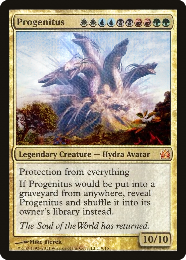 Progenitus (V11-009) - Du coffre-fort : Légendes Foil