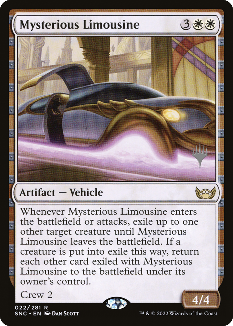Mysterious Limousine (PPSNC-22P) - Streets of New Capenna Promos Foil