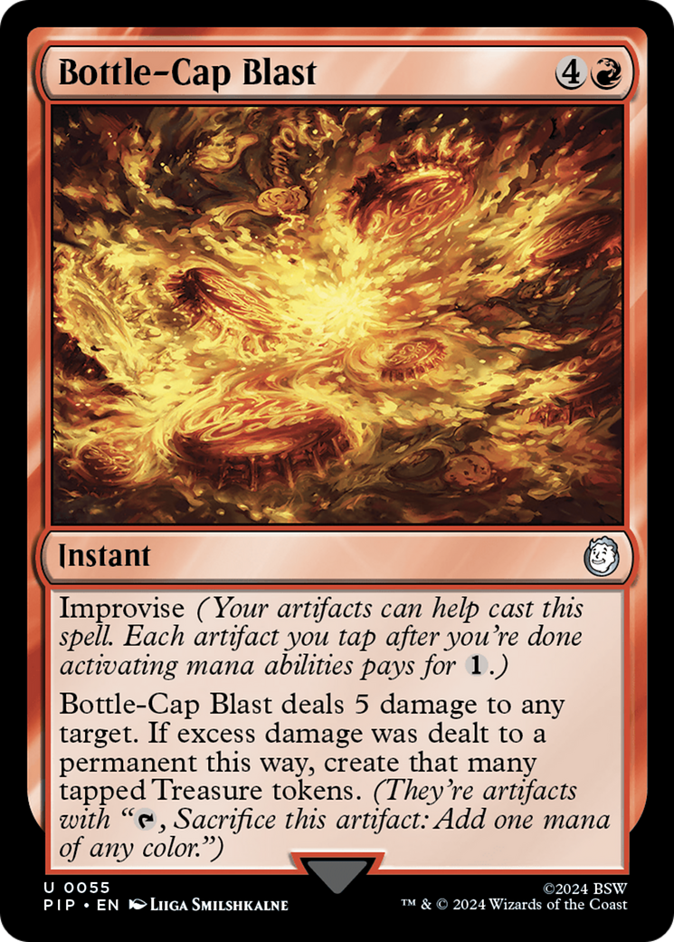 Explosion de capsules (PIP-055) - Fallout