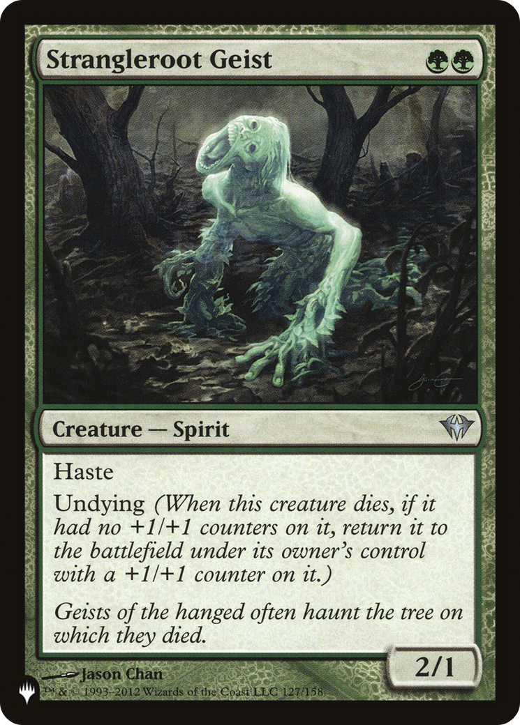 Strangleroot Geist (LIST-DKA-127) - The List