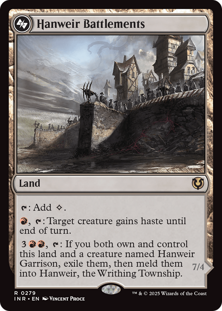 Remparts de Hanweir (INR-279) - Innistrad Remastered Foil