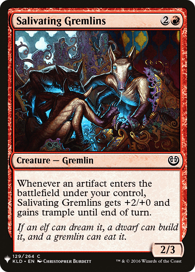 Salivating Gremlins (LIST-KLD-129) - The List