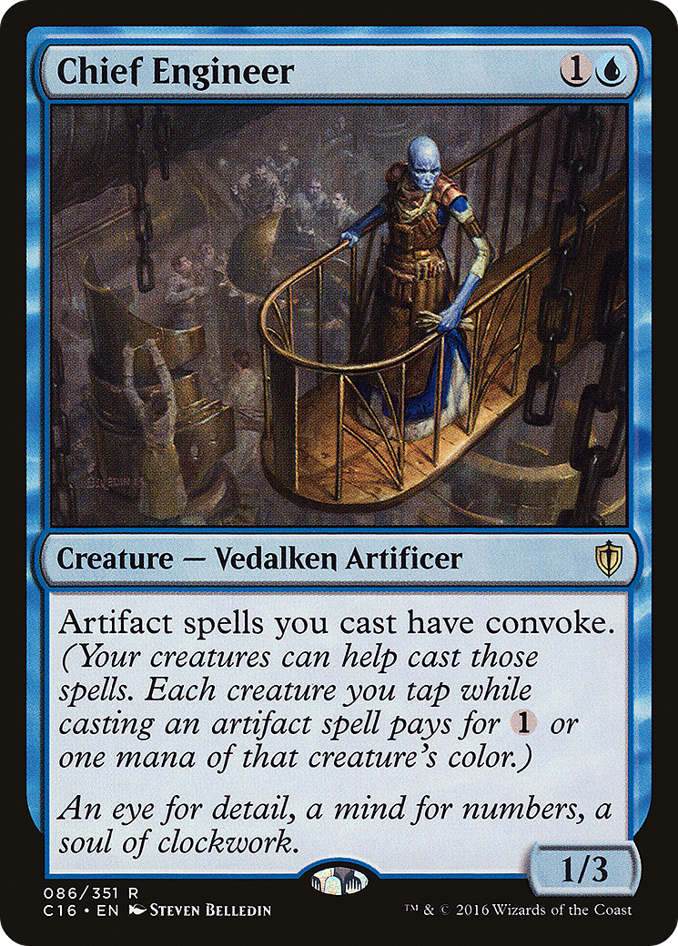 Ingénieur en chef (C16-086) - Commandant 2016