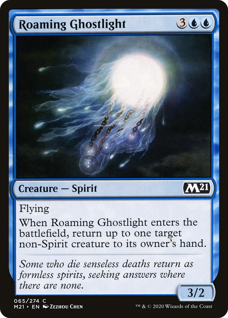 Roaming Ghostlight (M21-065) - Core Set 2021