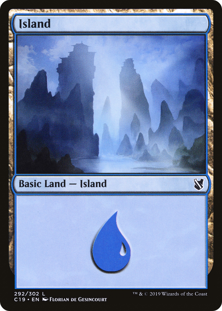 Island (292) (C19-292) - Commander 2019