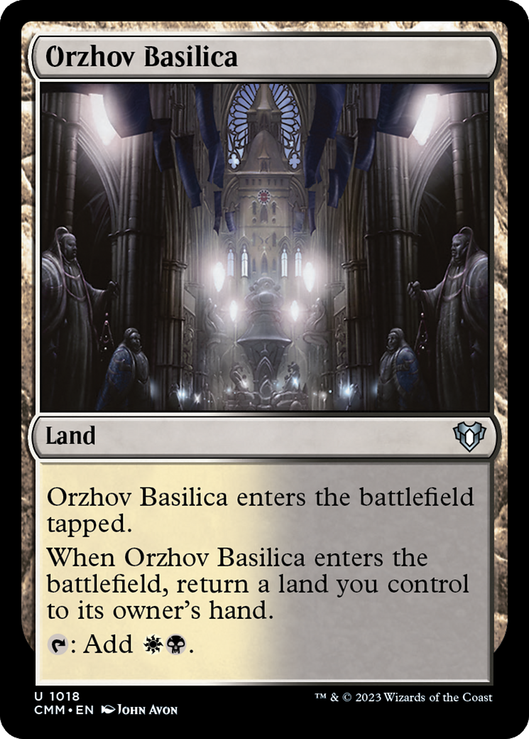 Basilique d'Orzhov (CMM-1018) - Commandant Masters