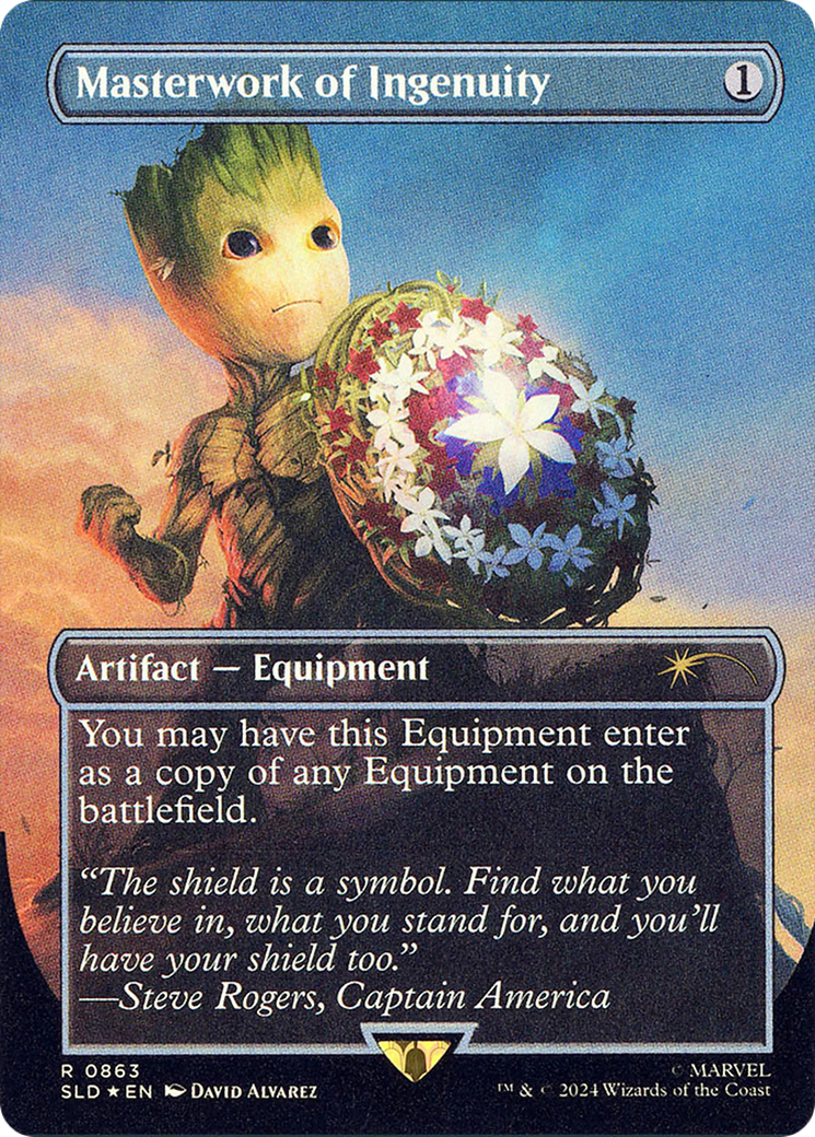 Masterwork of Ingenuity (SLD-863) - Secret Lair Drop (Borderless) Foil
