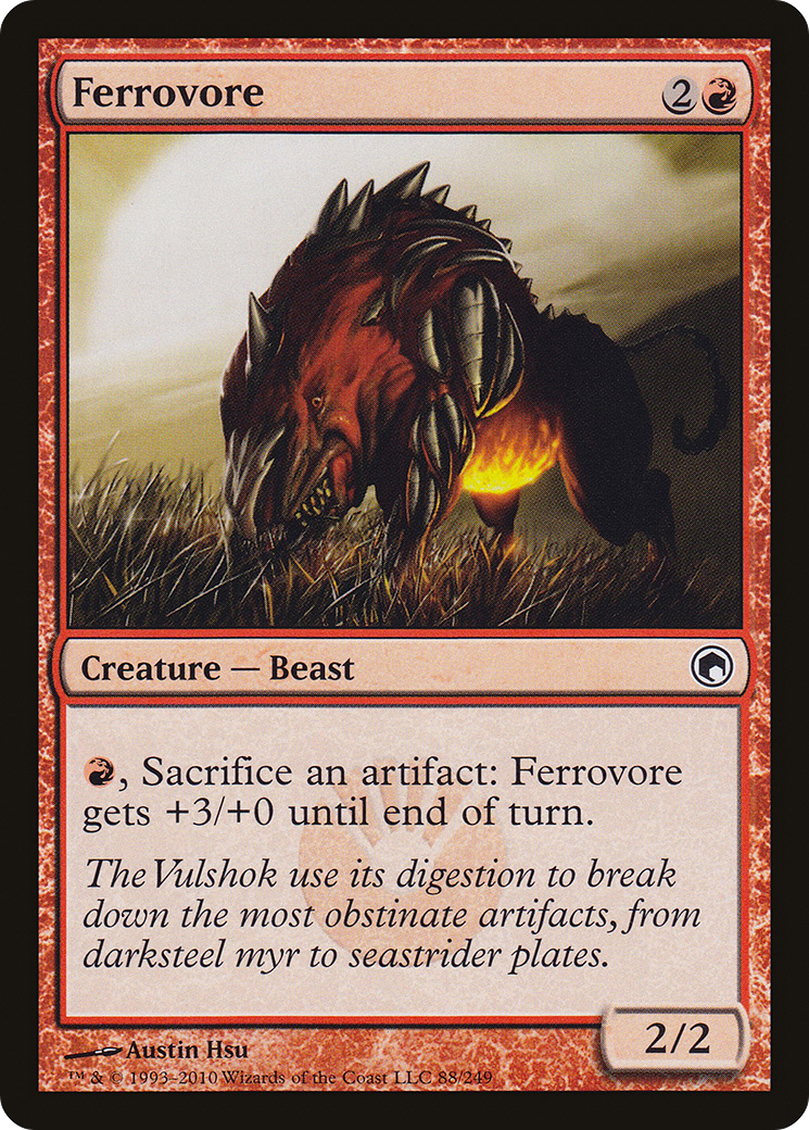 Ferrovore (SOM-088) - Scars of Mirrodin Foil