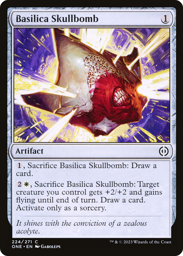 Basilique Skullbomb (ONE-224) - Phyrexia : Tous ne feront qu'un
