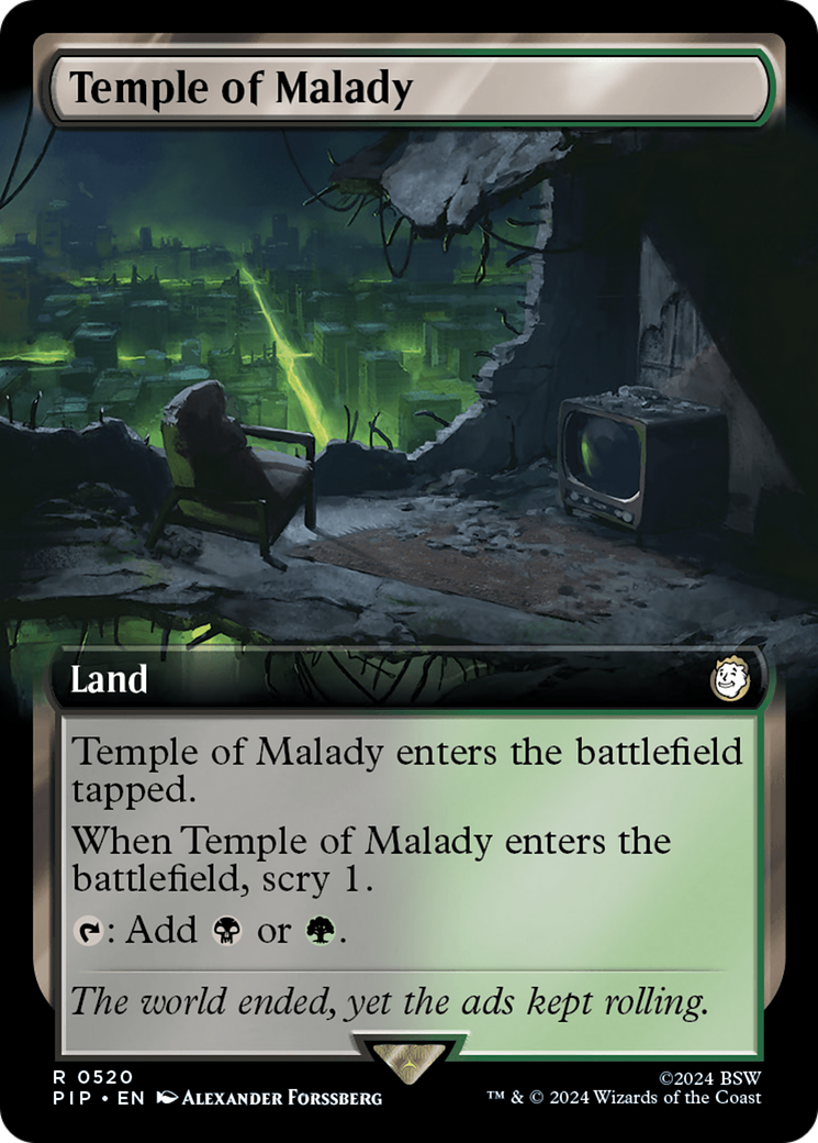 Temple de la maladie (PIP-520) - Fallout : (Extended Art) Foil