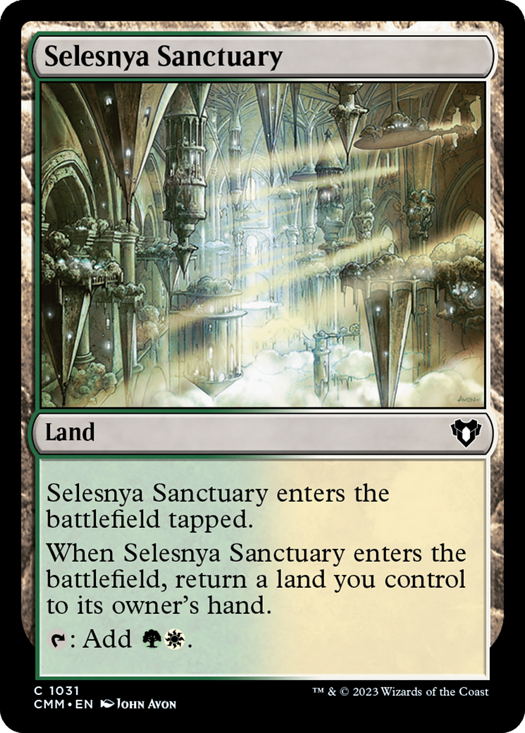 Sanctuaire de Selesnya (CMM-1031) - Commander Masters