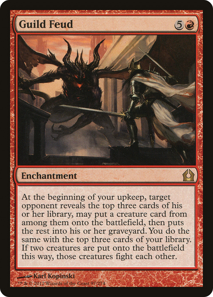 Guild Feud (RTR-097) - Return to Ravnica
