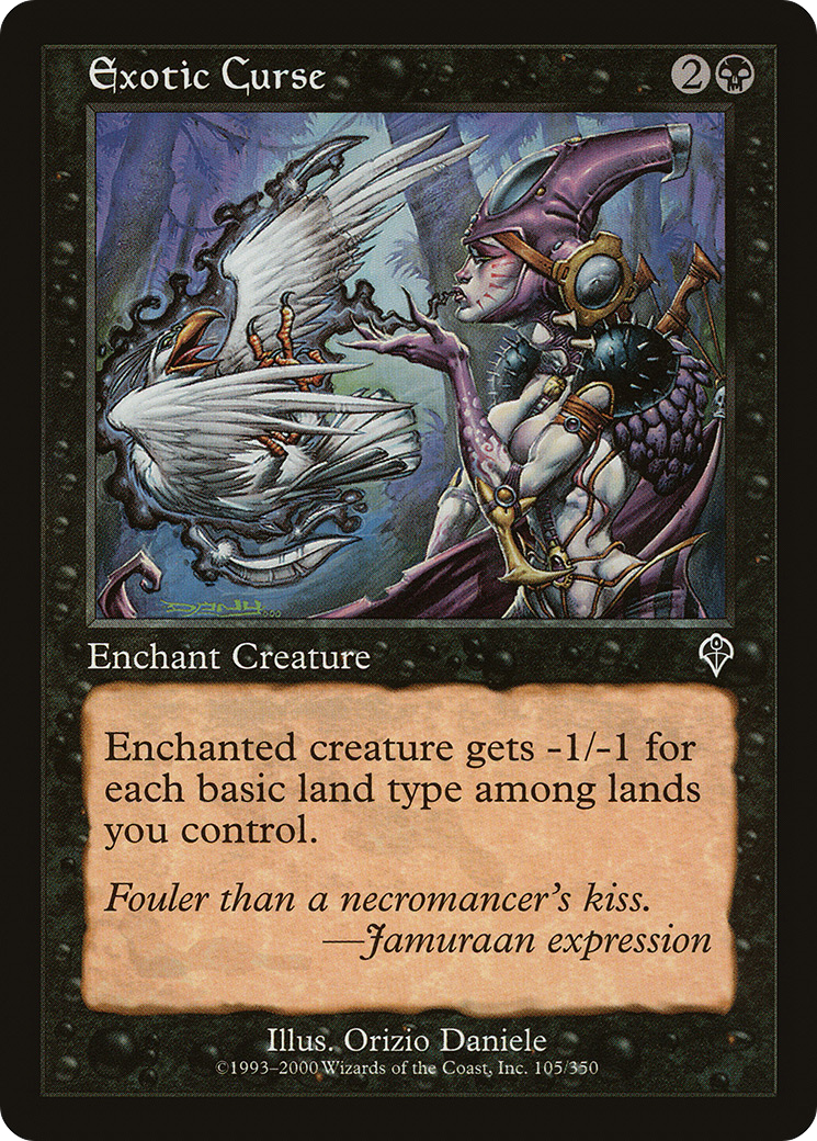 Malédiction exotique (INV-105) - Invasion Foil