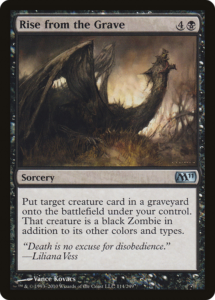 Rise from the Grave (M11-114) - Magic 2011 Foil