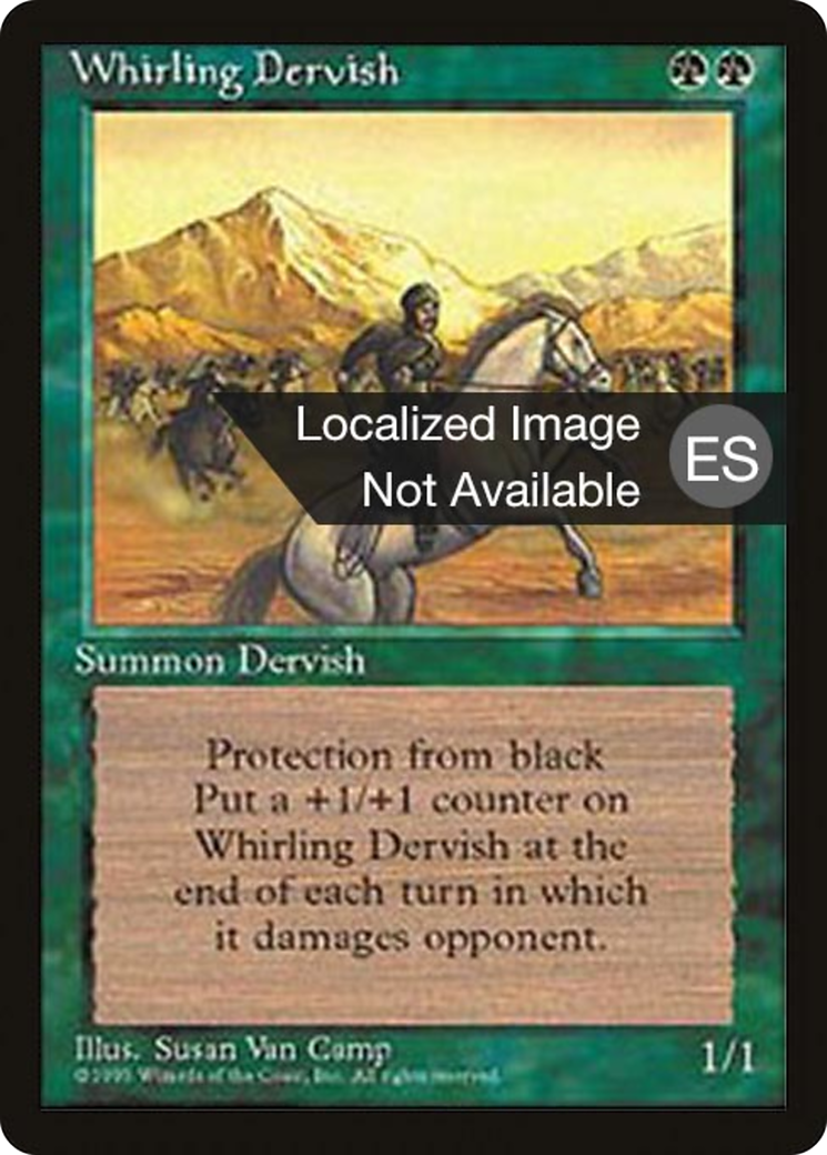Whirling Dervish (4BB-) - Fourth Edition Foreign Black Border