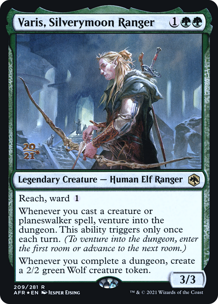 Varis, Silverymoon Ranger (PRE-209S) - Adventures in the Forgotten Realms Promos Foil