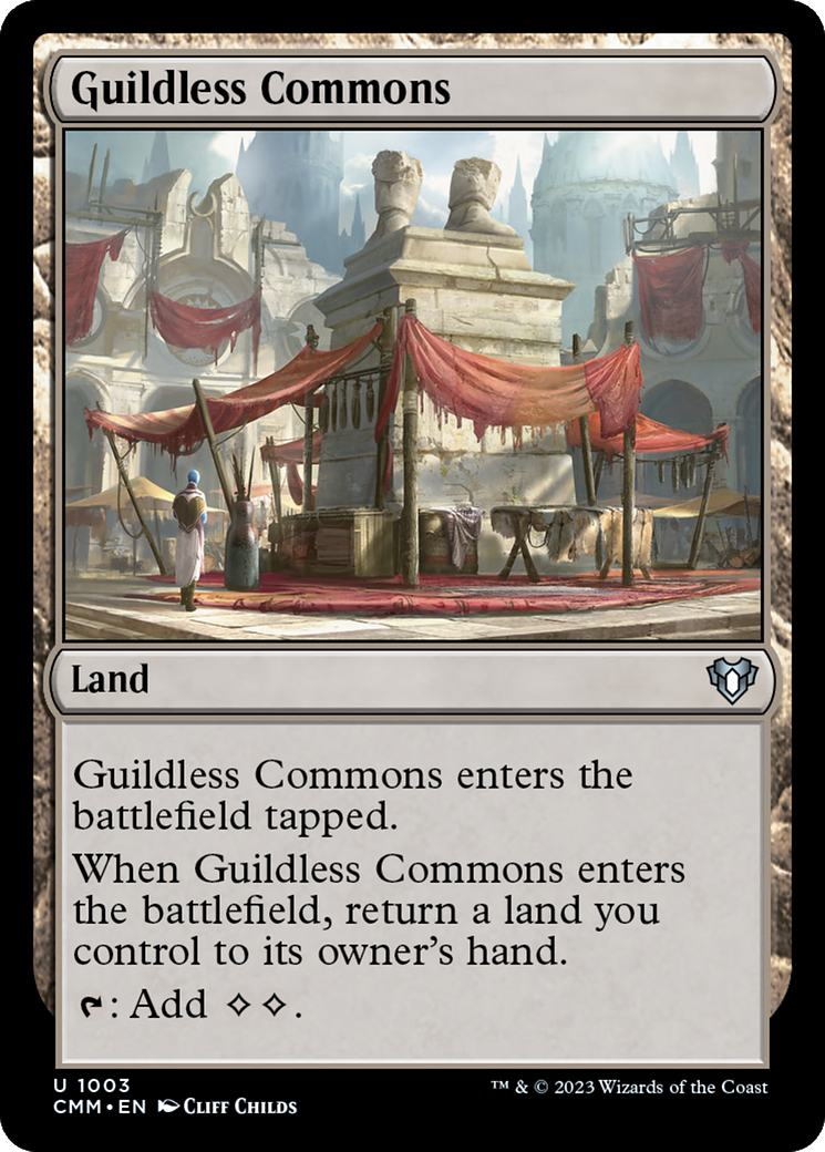 Guildless Commons (CMM-1003) - Commandant Masters
