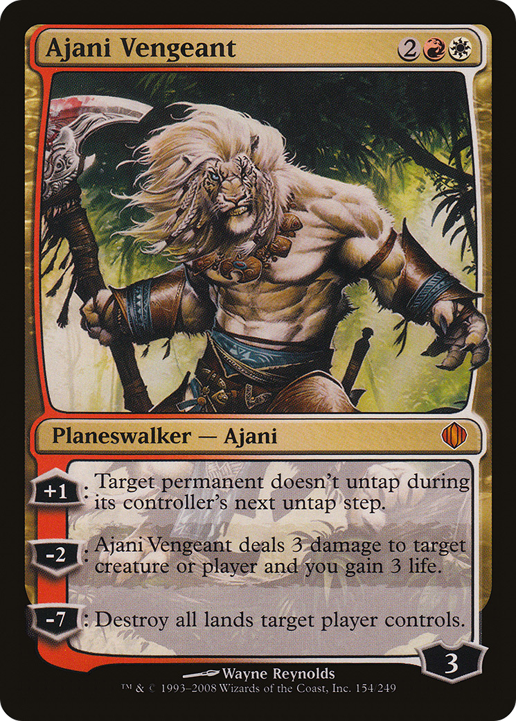 Ajani Vengeant (ALA-154) – Éclats d'Alara
