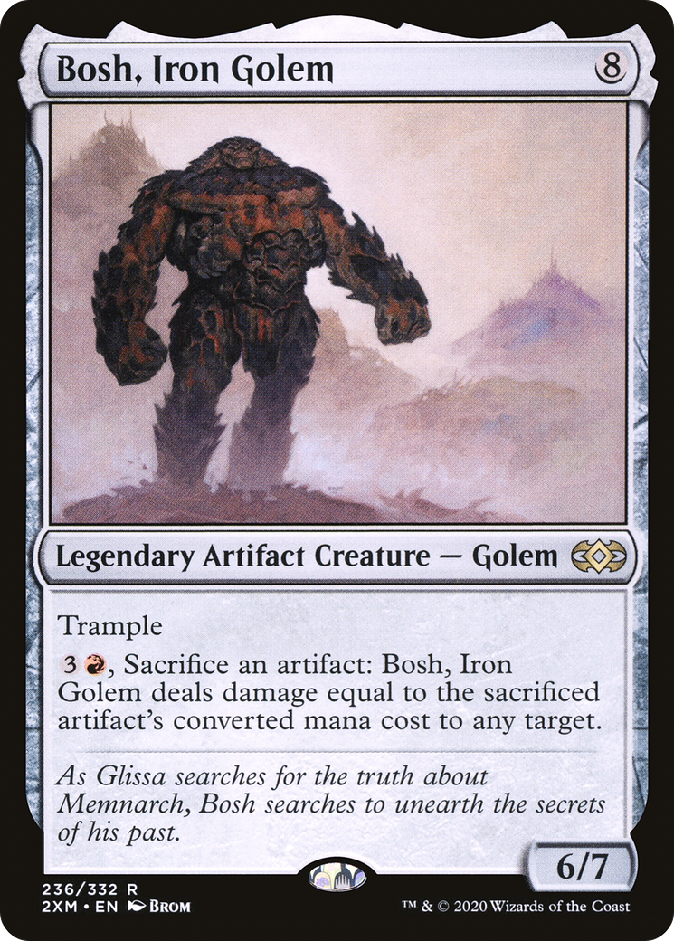 Bosh, Golem de Fer (2XM-236) - Double Masters Foil