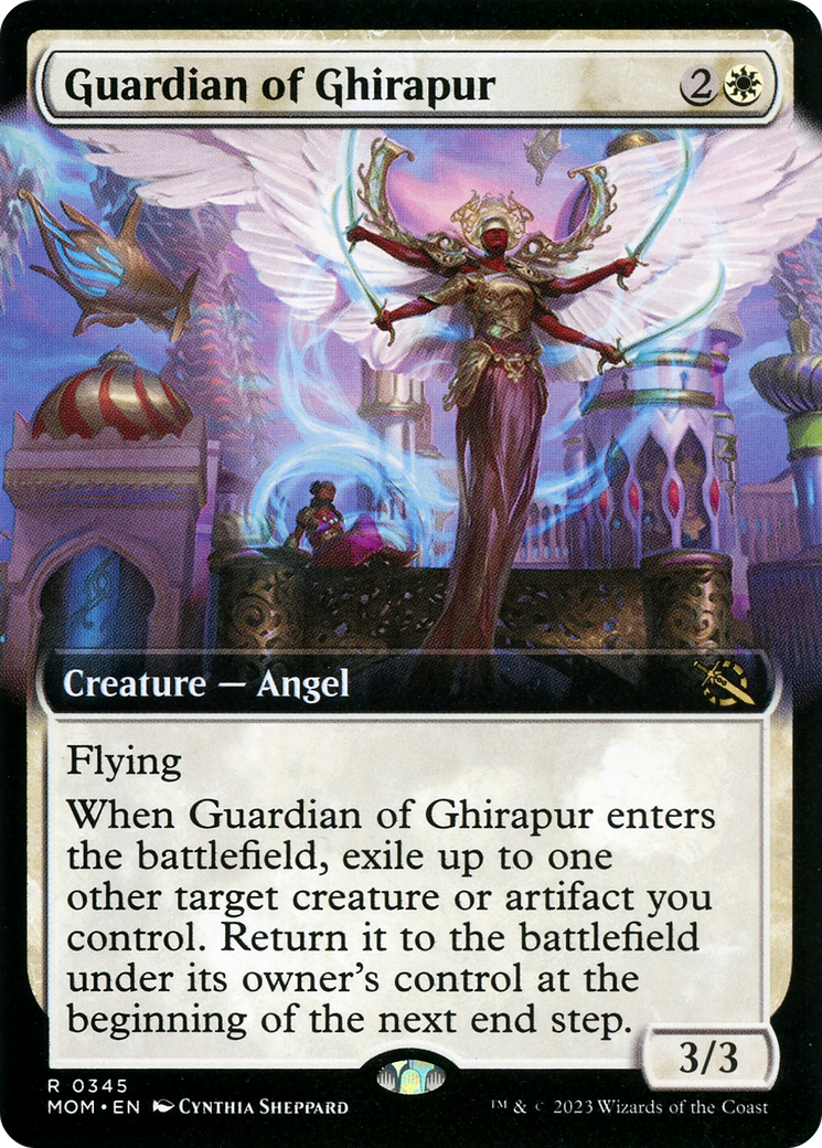 Gardien de Ghirapur (MOM-345) - Marche de la Machine : (Extended Art) Foil