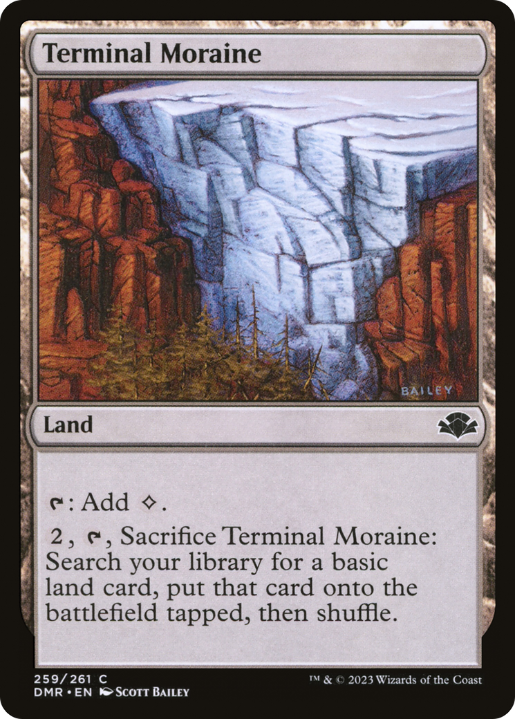 Terminal Moraine (DMR-259) - Dominaria Remastered