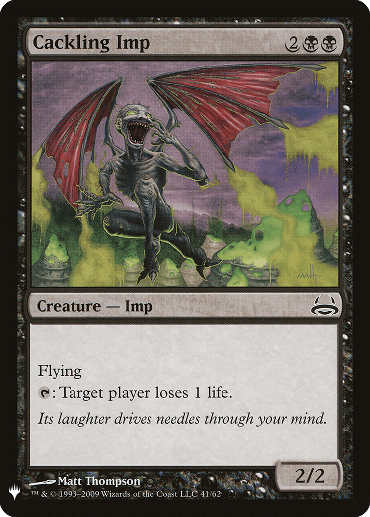 Cackling Imp (LIST-041) - The List