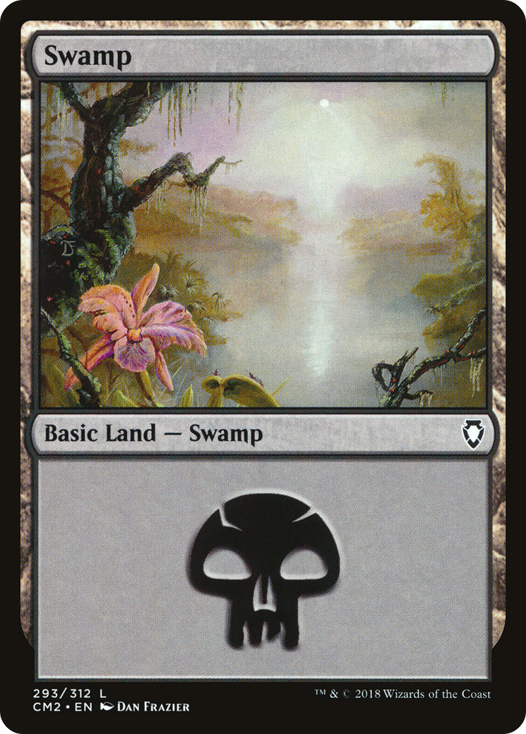 Swamp (293) (CM2-293) - Commander Anthology Volume II