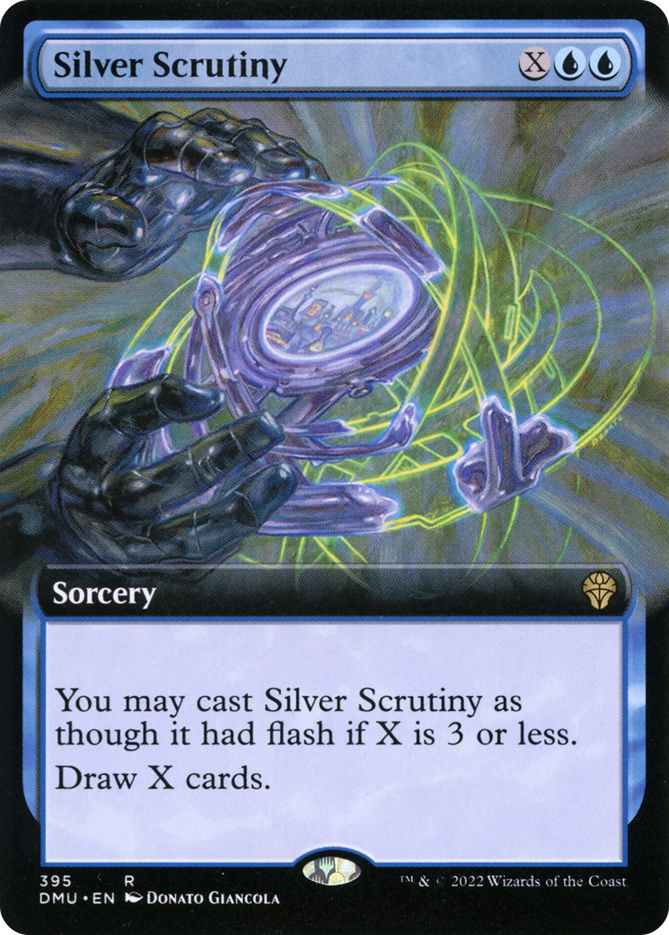 Silver Scrutiny (DMU-395) - Dominaria United : (Extended Art) Feuille