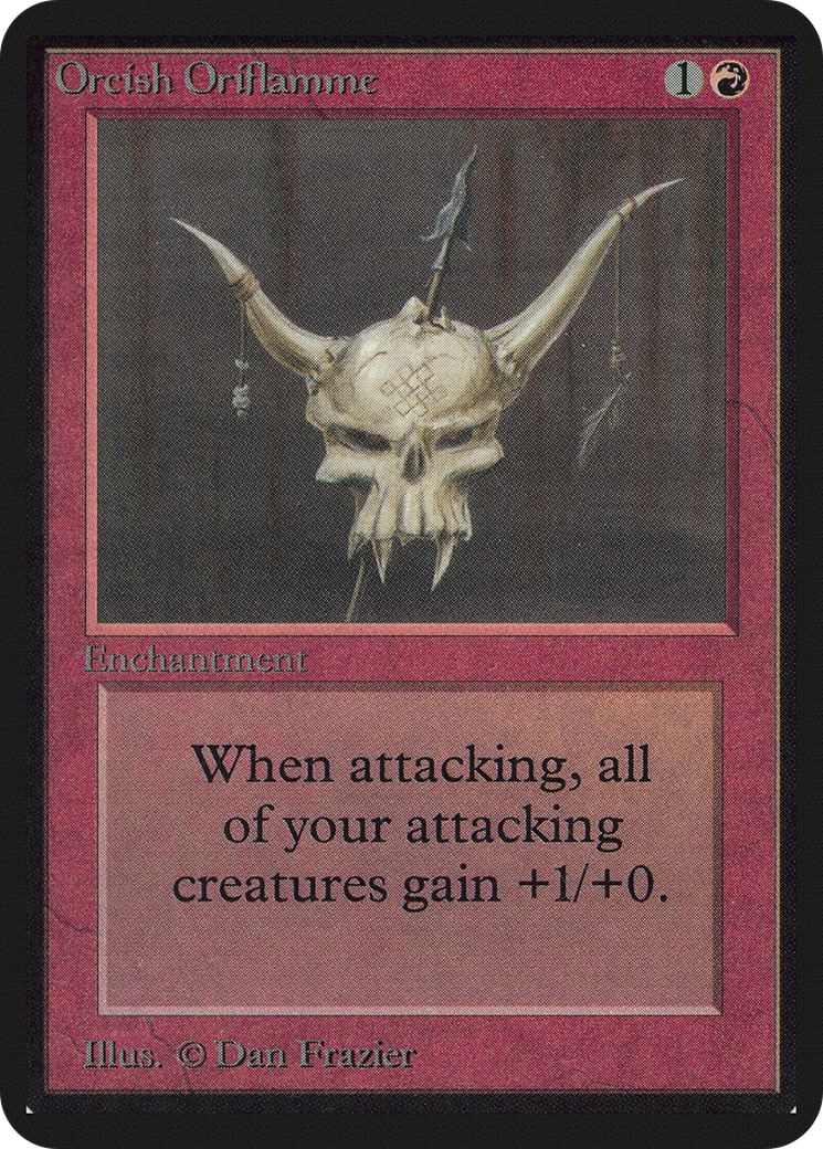 Orcish Oriflamme (LEA-166) - Édition limitée Alpha