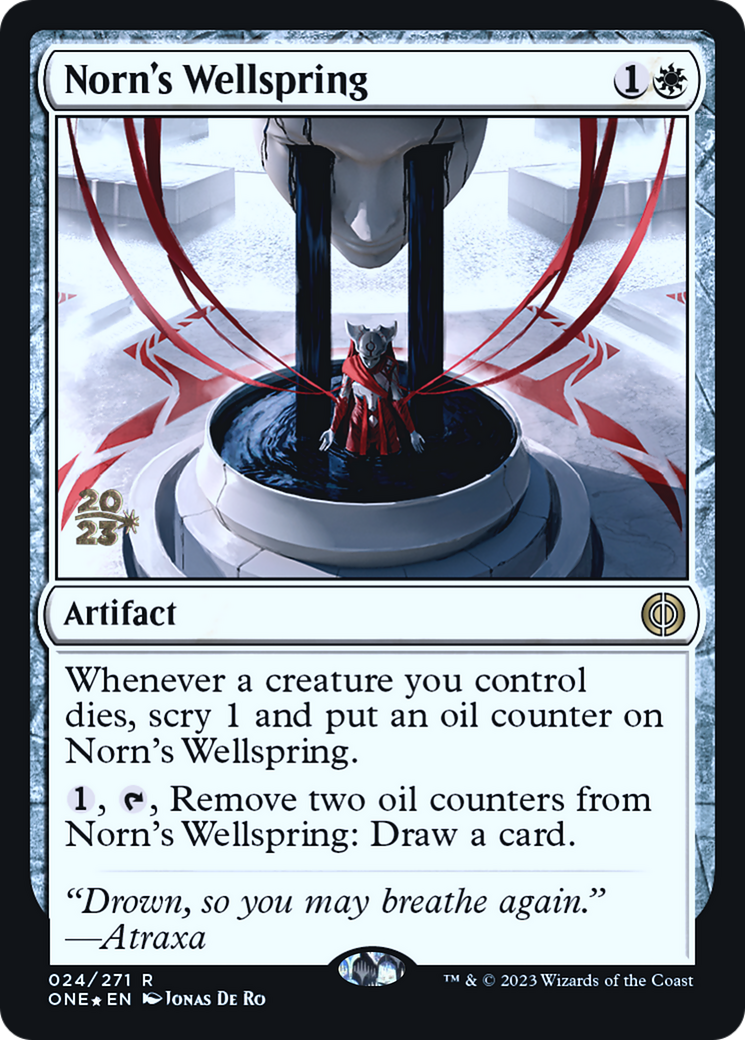 Norn's Wellspring (PRE-24S) - Phyrexia: All Will Be One Promos Foil