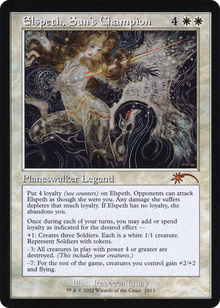 Elspeth, Sun's Champion (SLC-2013) - Secret Lair 30th Anniversary Countdown Kit Foil
