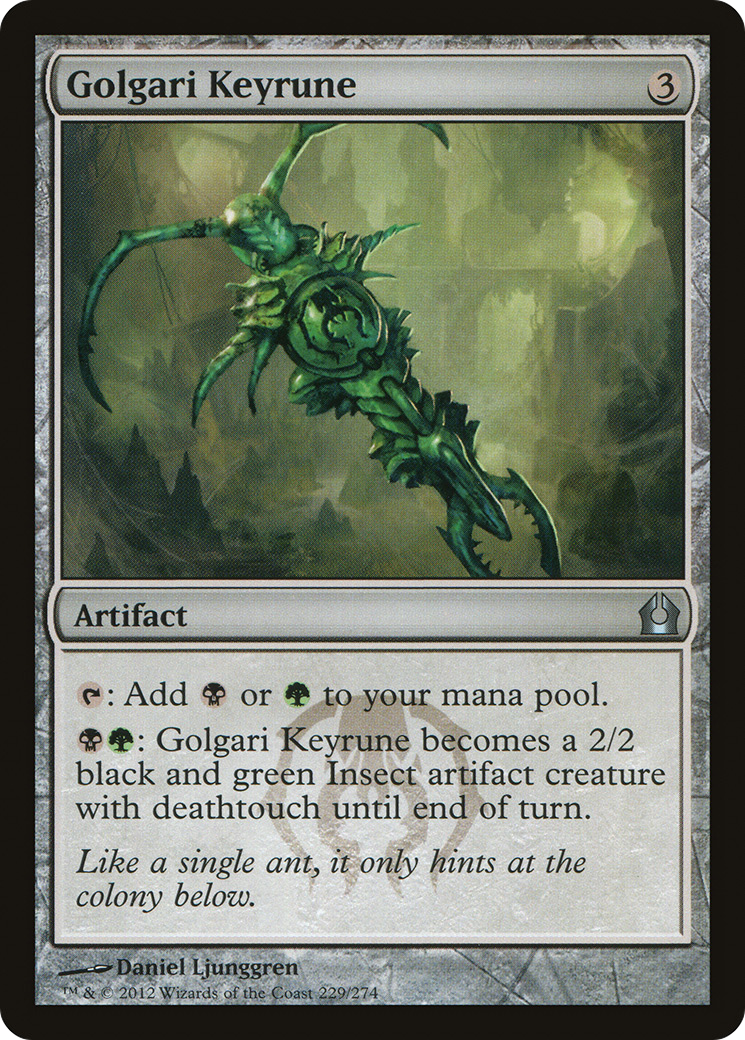 Golgari Keyrune (RTR-229) - Return to Ravnica